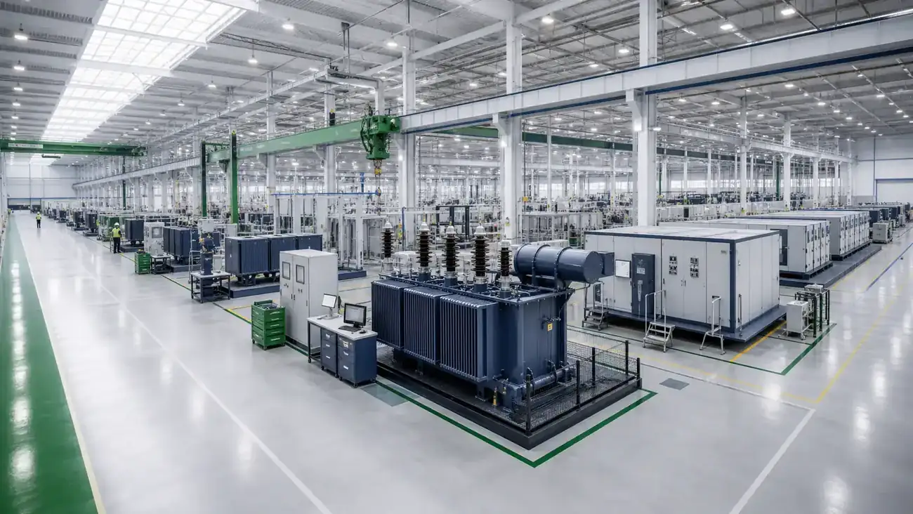 Factory production line — what an on-site capability audit actually walks through.