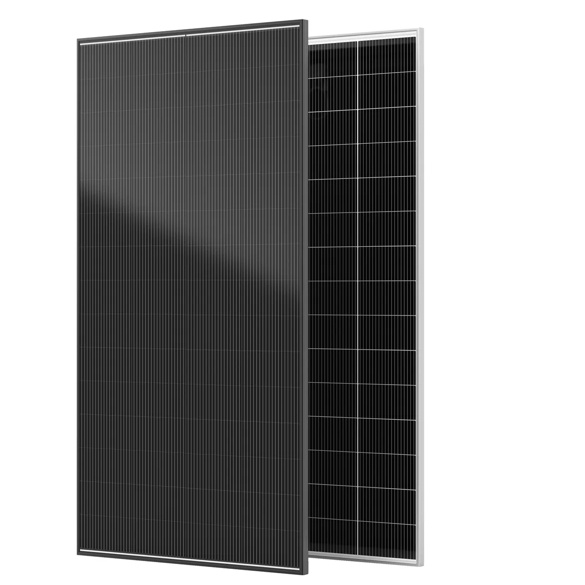 A single module datasheet tells you more than a brochure: rating, tolerance, temperature coefficients and mechanical load.